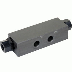 ZERO LEAKAGE – INLINE SINGLE/DUAL PILOT OPERATED CHECK VALVE